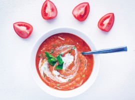 Суп из красной чечевицы с йогуртом